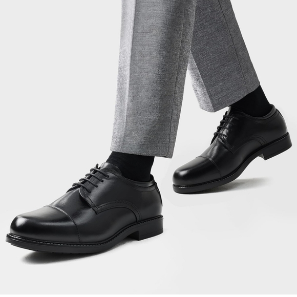 bruno marc Other - Bruno Marc Black Dress Oxford Shoes Classic Lace Up Formal Cap Toe Shoes MENS 11